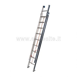 Scale in alluminio con fune 2 x 16